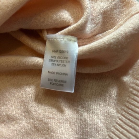 Allie Rose Blush Pink Soft Knit Sweater | Size Small - Picture 5 of 7
